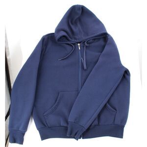 Men’s UNIK Heavyweight Full Zip Hoodie XL  Sweatshirt Thick Streetwear Casual